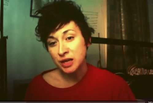 Screengrab from one of her amazing and inspiring videos. Click the link below to watch on Facebook. 