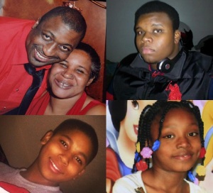From left to right, top to bottom: Eric Garner, Michael Brown, Tamir Rice, Aiyana Stanley-Jones. Look at their faces. Remember their names. 